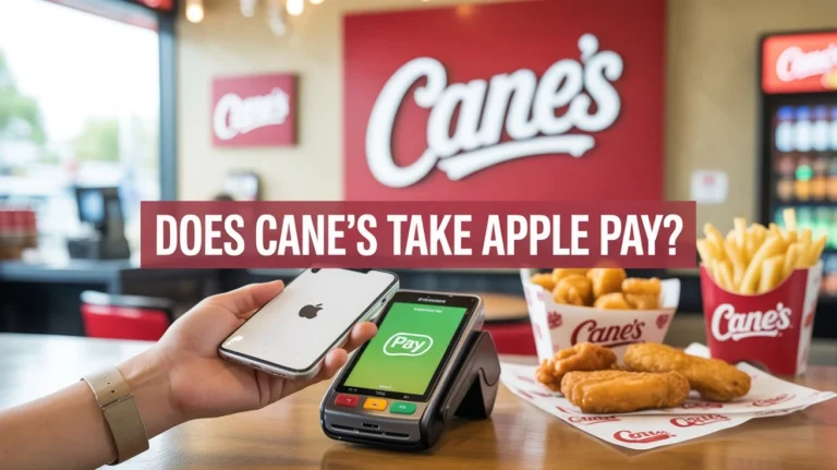 Does Canes take Apple Pay