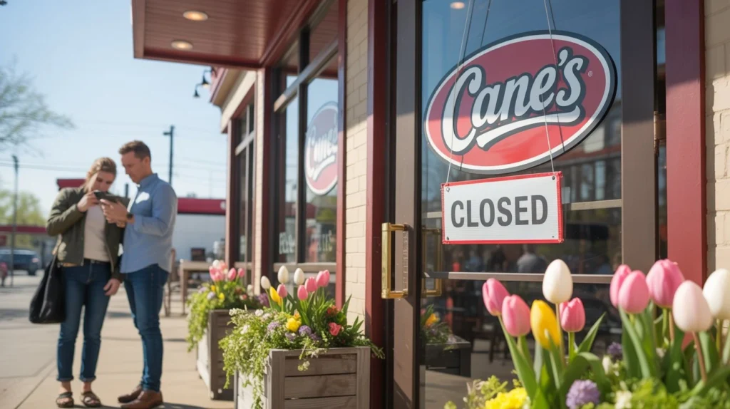 Is Raising Cane's Open on Easter