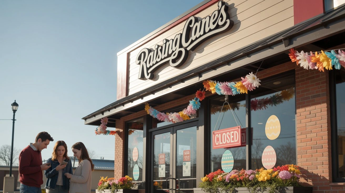 Is Raising Cane's Open on Easter