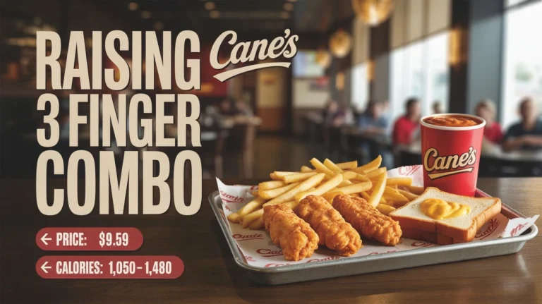 Raising Canes 3 Finger Combo Price
