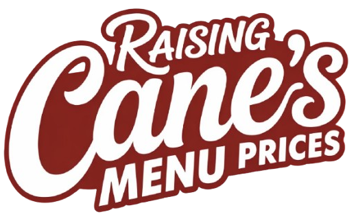 Raising Cane's Menu logo