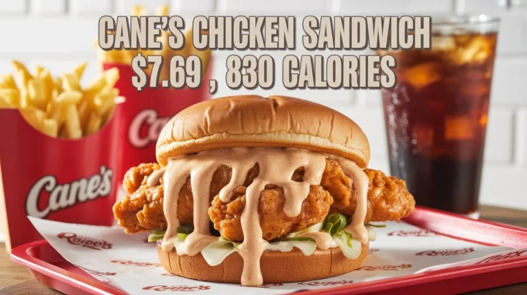 Cane's Chicken Sandwich