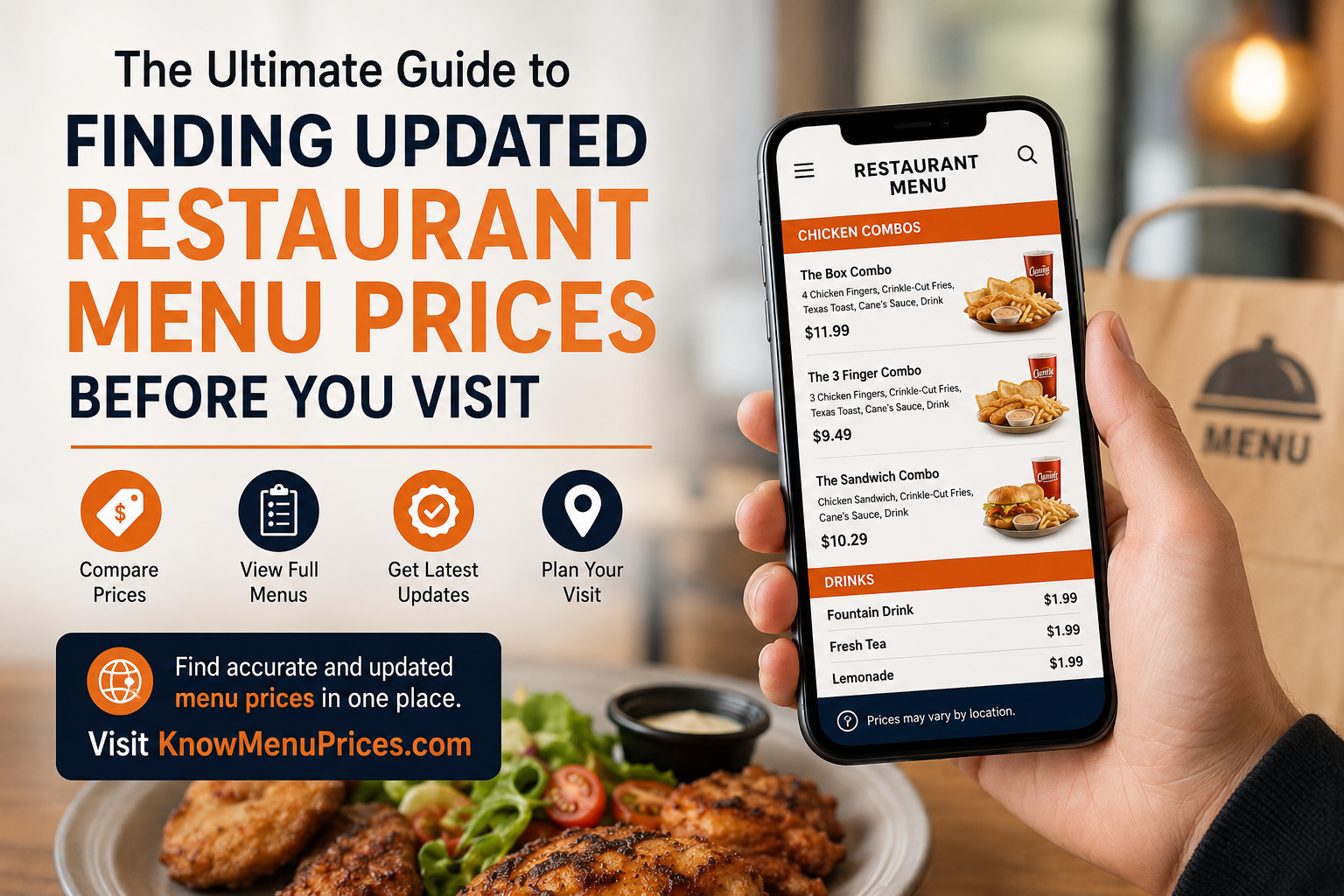 Updated Menu How to Find Updated Restaurant Menu Prices Before You Visit